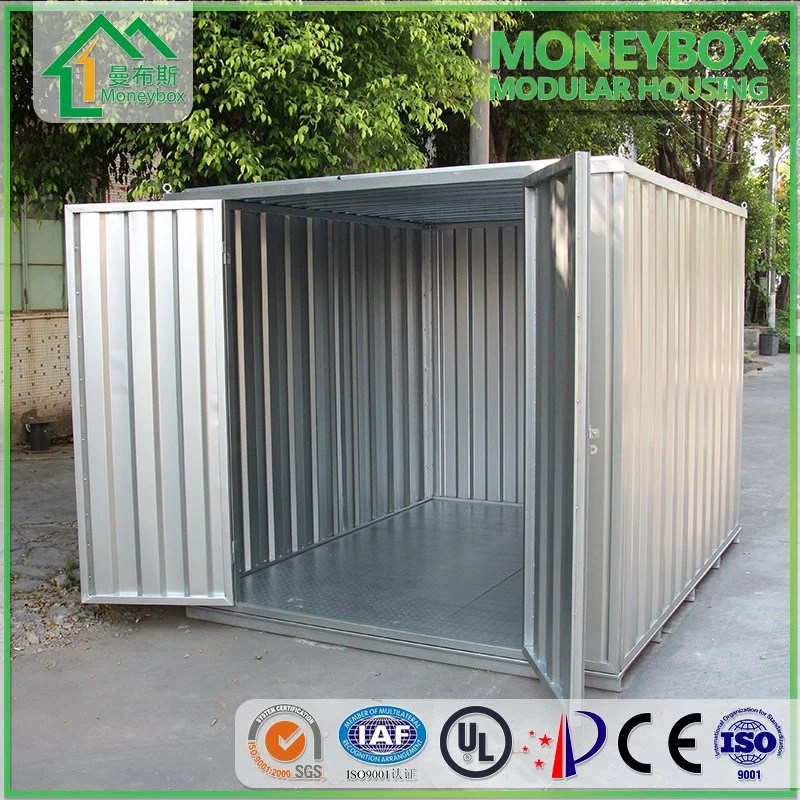 Waterproof Modular Outdoor Prefab Metal Folding Garden Store