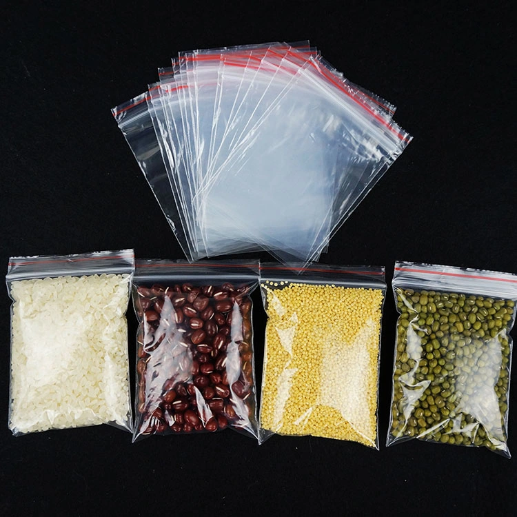 Clear LDPE Zip Lock Pouch for Food Packaging