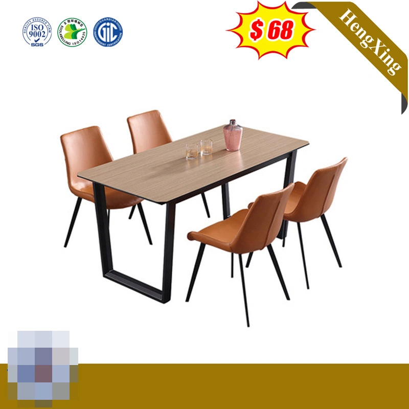 China Wholesale/Supplier Modern Home Hotel Outdoor Living Room Furniture Wooden Restaurant Marble Tables Dining Table with Restaurant Chair