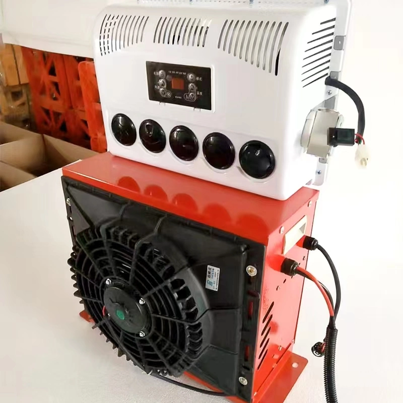 24V Park Cooler 12V RV Electric 12 V Battery Powered Electric Cooling Split Parking Air Conditioner Other Car Air Conditioning System