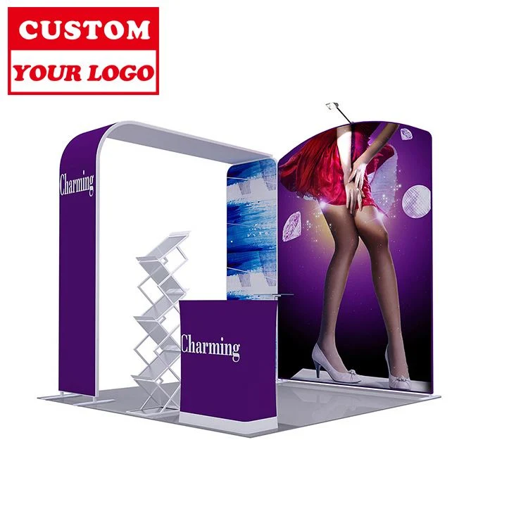 Pop up Display Booth Stretch Tension Fabric Display