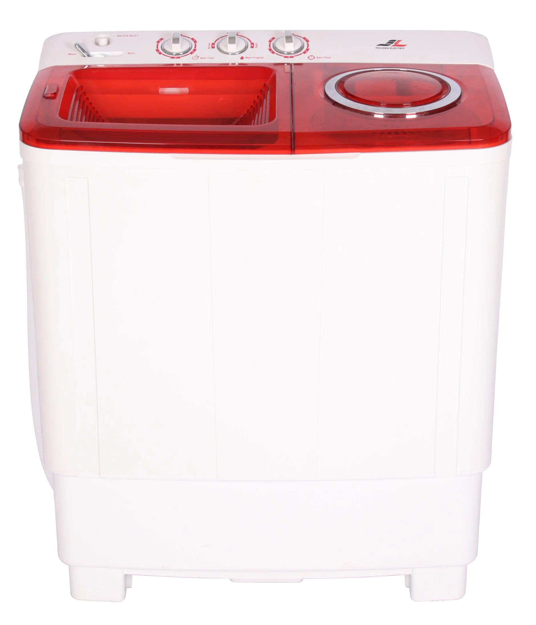 7.5kg SK Feilong Home Use Twin Tub Laundry Cleaning Top Loading Mini Washer Semi Automatic Washing Machine