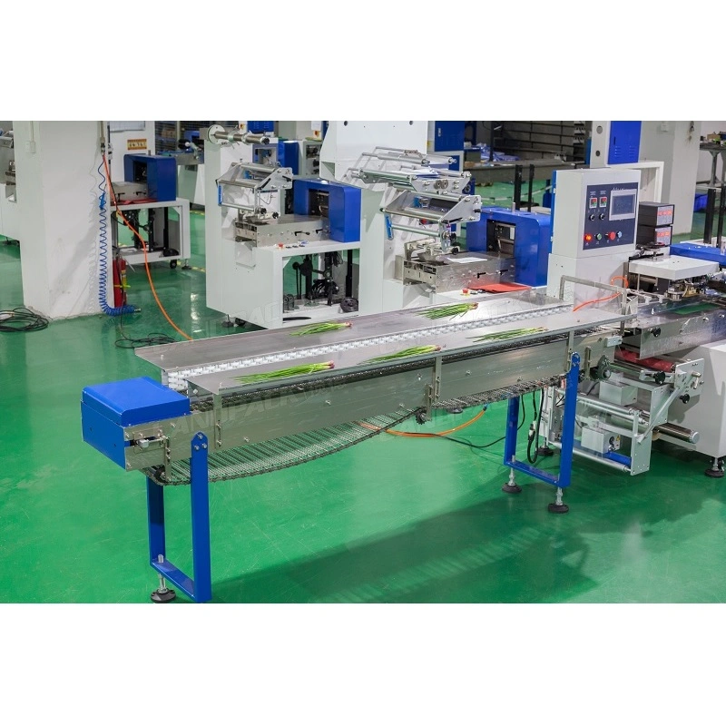 Landpack Lp-450X Servo Driven Automatic for Fresh Cut Vegetable Notebook Donuts Packaging Packing Machine