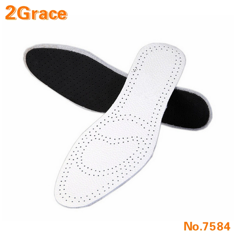 Hot Luxus Orthotic Arch Support Full Leather Shoe Insoles Inserts