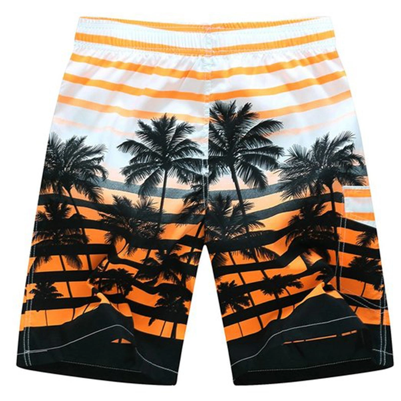 100% Polyester Sublimation Logo Printed Swimwear