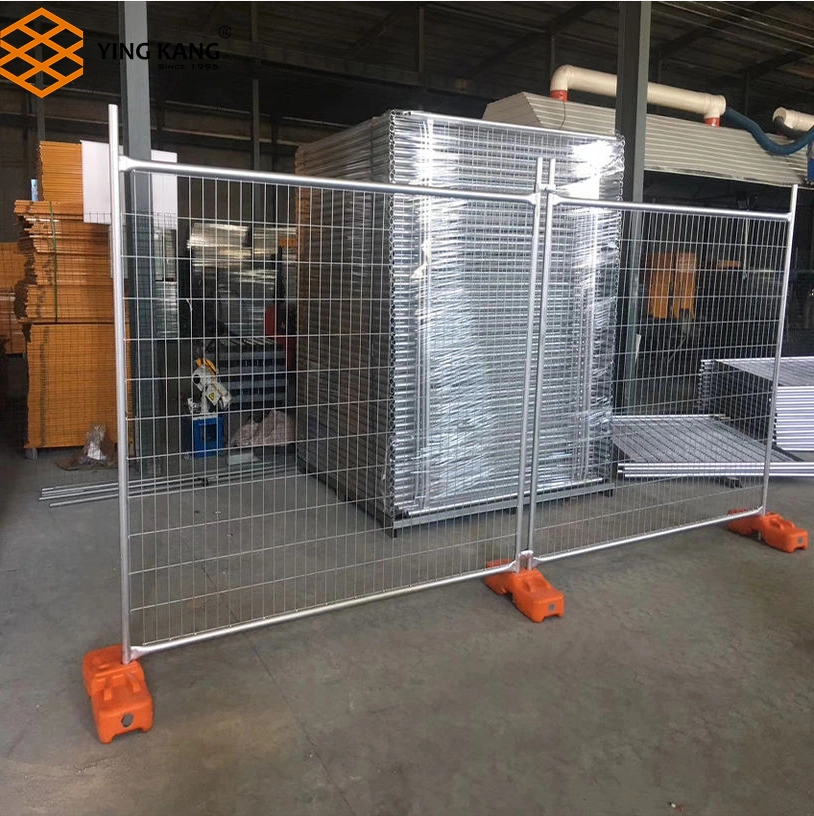 Galvanized Control Barrier Temporary Fence Construction Temporary Fencing Building Material Metal Safety Traffic Wire Mesh Temporary Fence