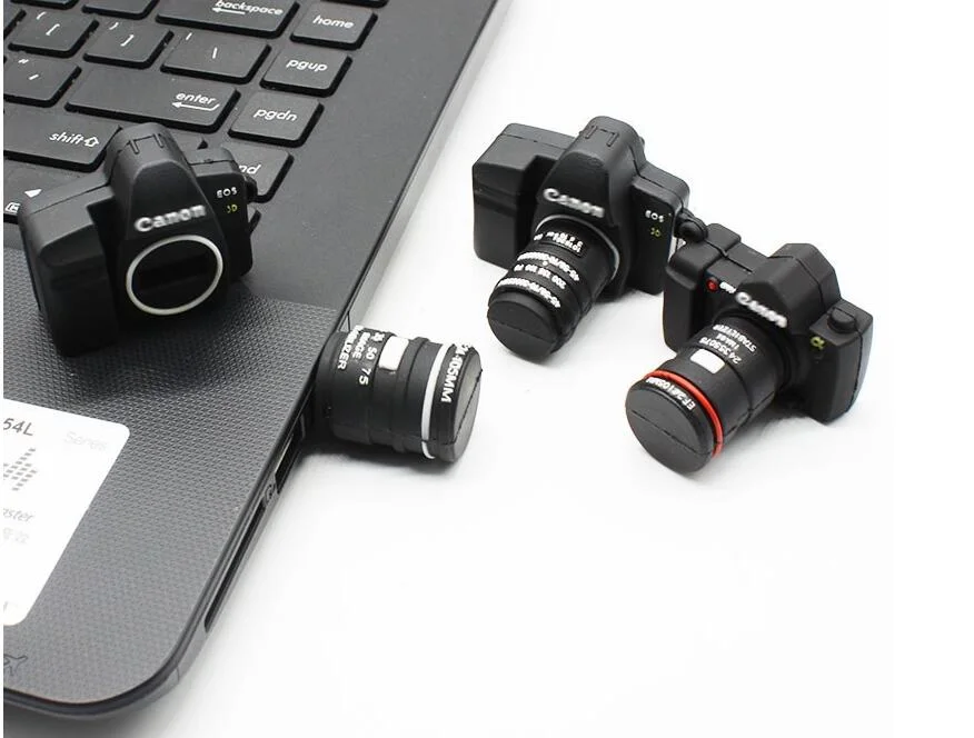 Gift Camera Shaped Flash Pen Drive Stick Memory USB