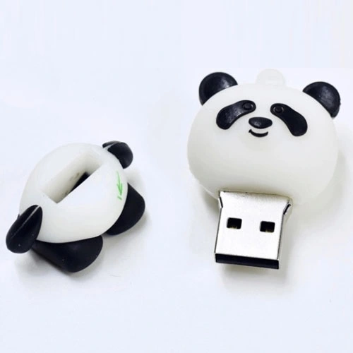 Lindo Panda USB de la personalidad de la moda de Animación Cartoon chicas Mini unidad Flash personalizado