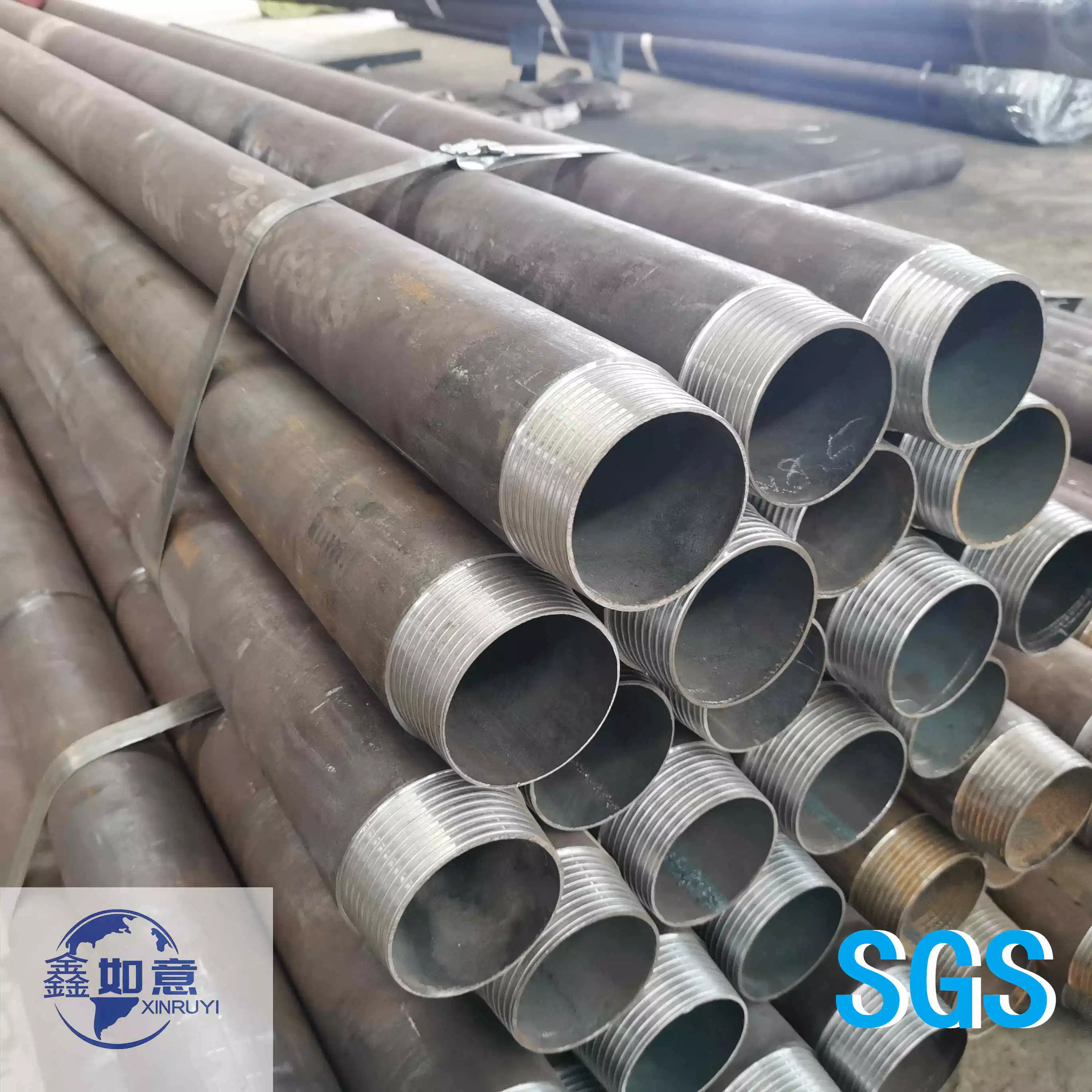 Factory Supply Low Cost Seamless Carbon Steel Pipe Pile for Highway Metro Foundation Made in China