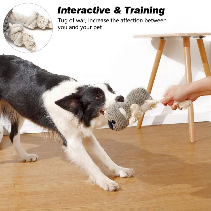 Интерактивный фаршированные собака игрушки с "мятым" эффектом бумаги прочного стаей пищащих чью игрушки для щенка собаки мягкие игрушки из ПЭТ
