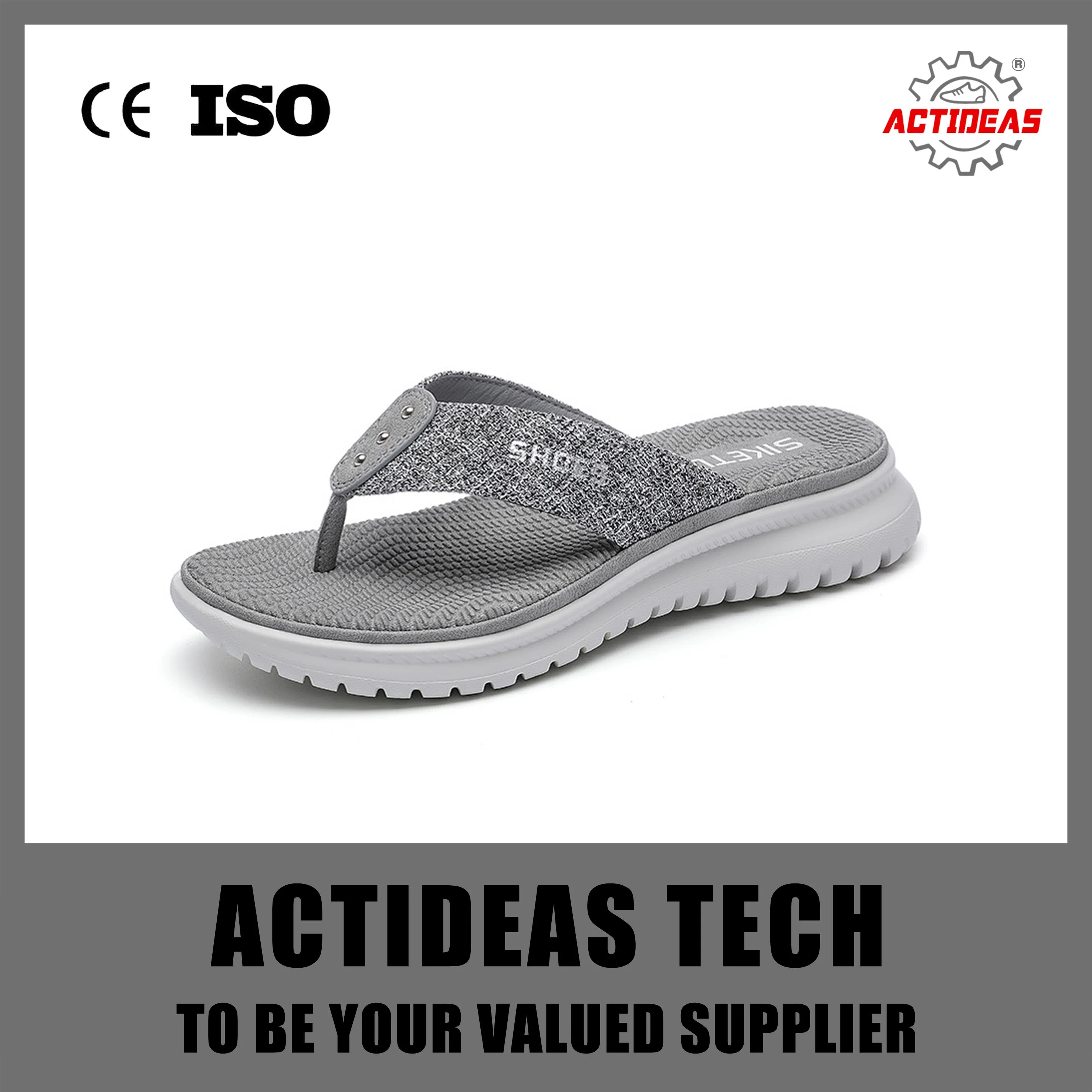 Wholesale/Supplier Footwear Outdoor Fashion Casual Lightweight Leather Slippers