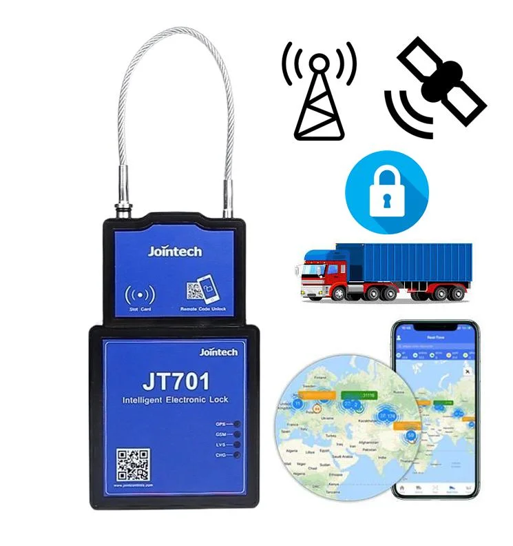 Jointech Jt701 Cargo Transit Monitoring Container GPS Tracking Intelligent Electronic Lock