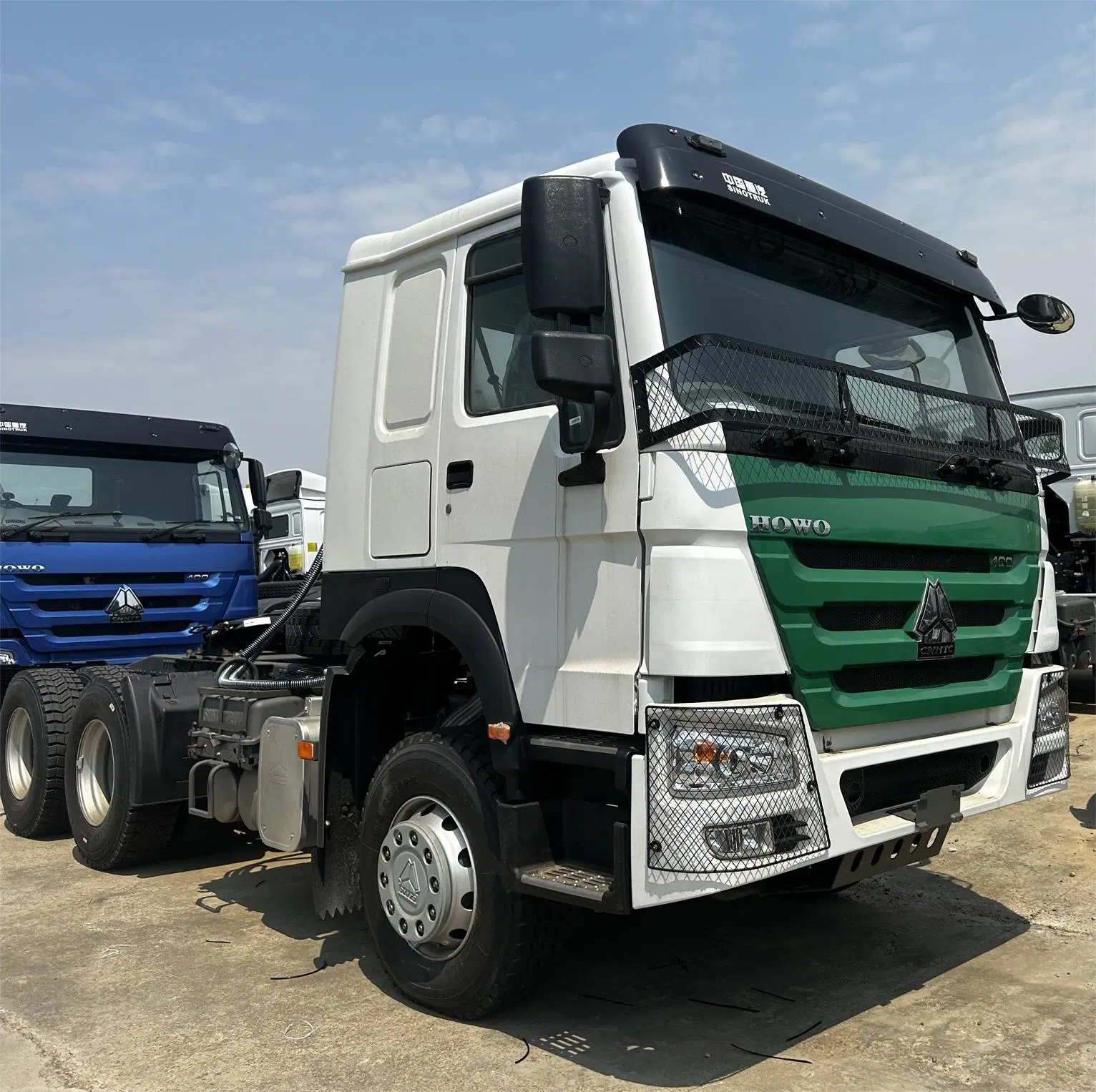 China Sinotruk Brand New 10 Wheeler 6X4 400 Horsepower Trailer Truck Head N7b N7g 420HP HOWO Tractor Truck Price