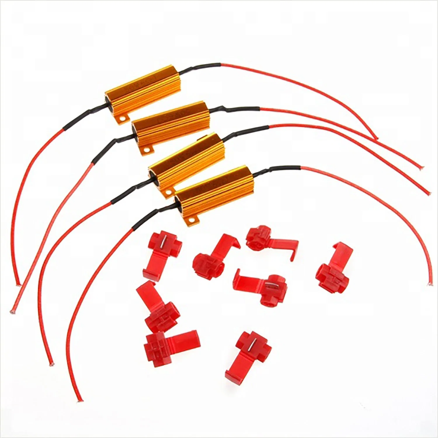 LED Load Resistor 50W, Aluminum Wirewound Resistor