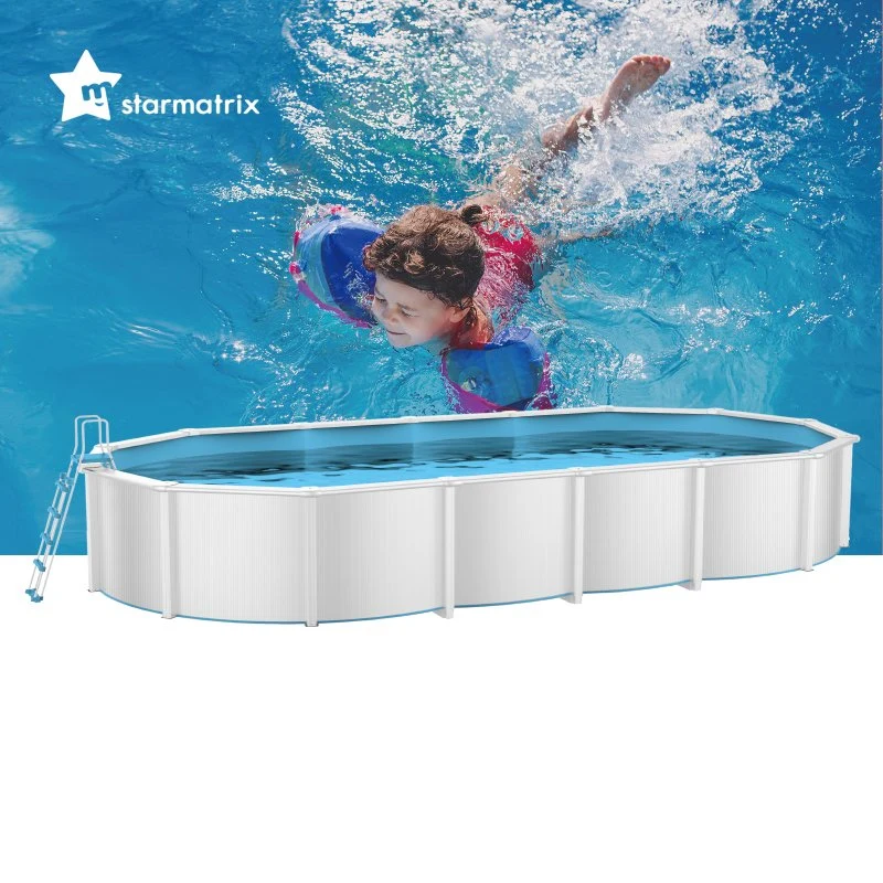 Resistente a UV piscina oval de água salgada Design do equipamento