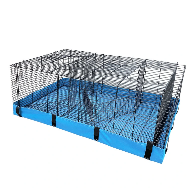 Customization Large Stainless Steel Pet Dog Crate Square Dog Cage