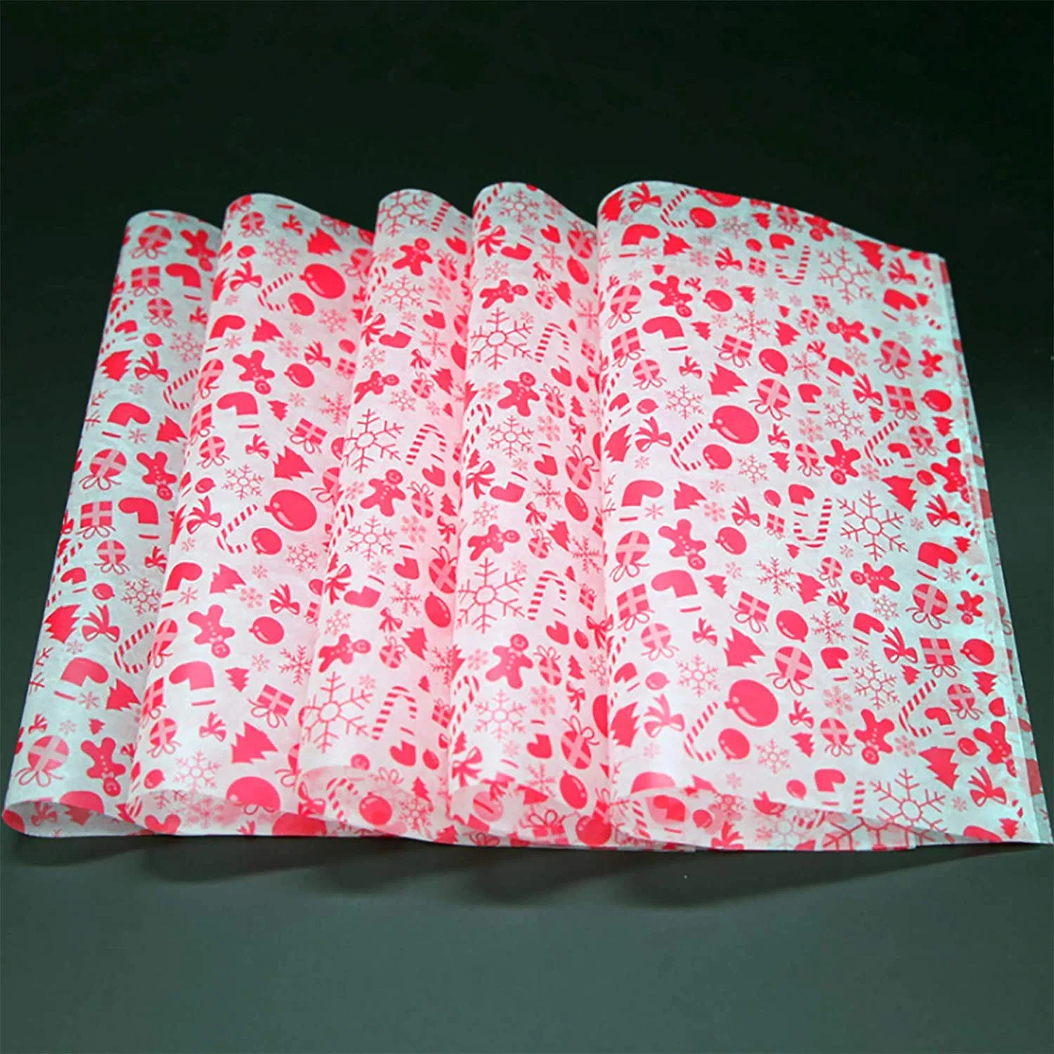 Custom Recyclable Printed Greaseproof Paper, Food Grade Kraft Paper