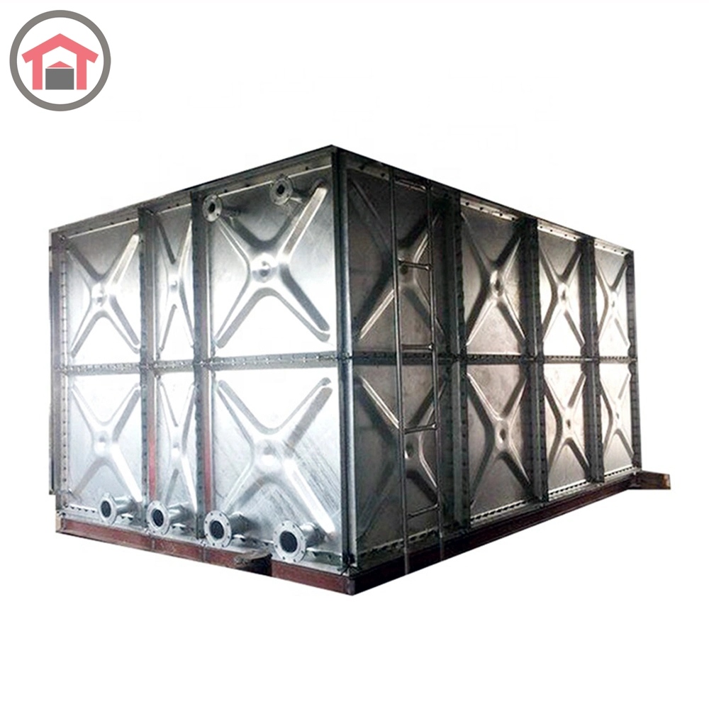 Manufactory Made Price of Elevated Large Anti-Corrosion Metal Iron Gi Mild Steel Water Tank for Agriculture with Low Price