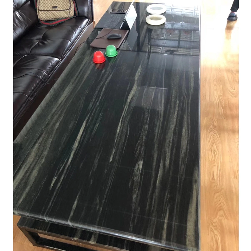 Natural Polished Milky Way Green Granite Slab for Coutertop, Wall, Floor Decoration Step Vanity Top