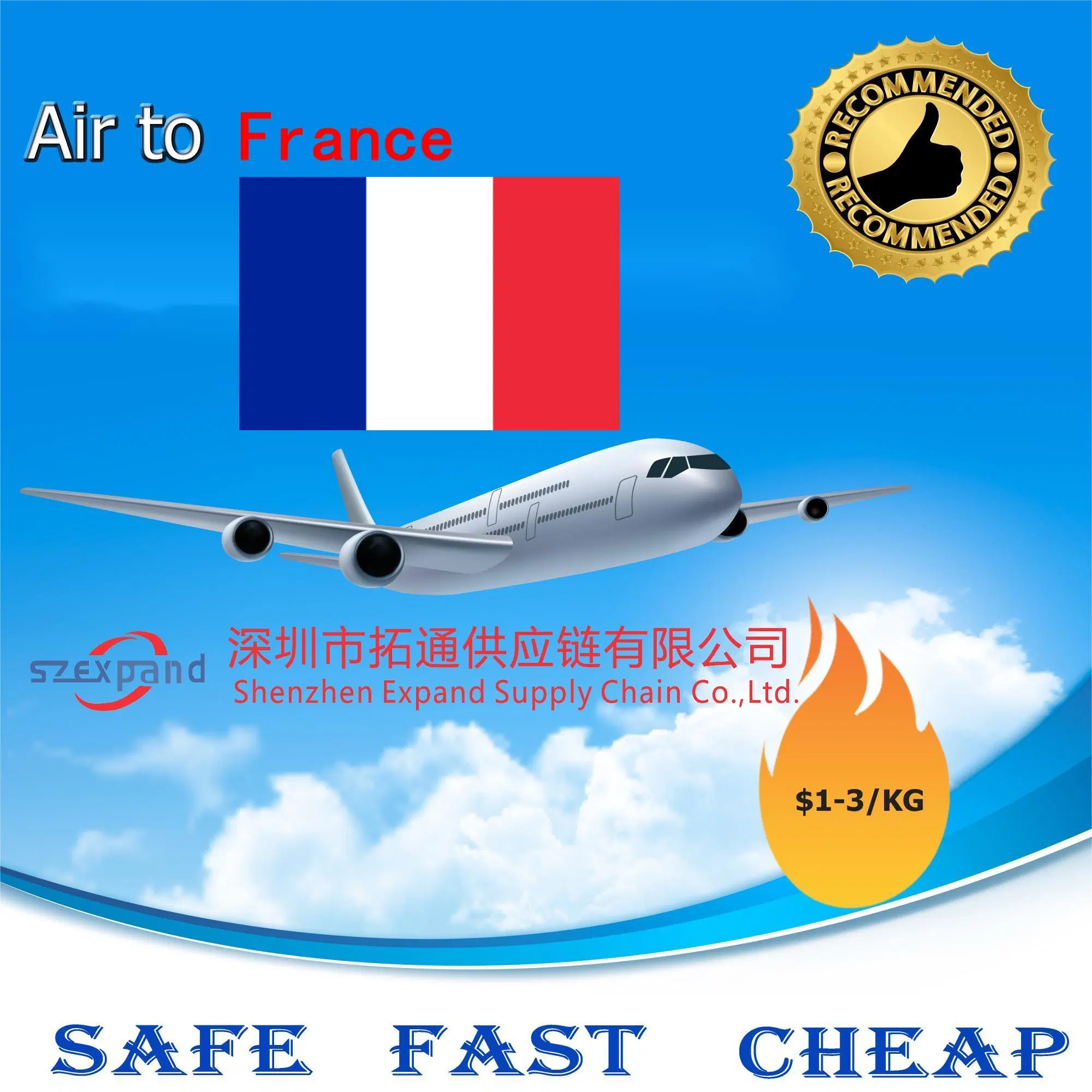 Alibaba Express, by Air/Sea/Railway/Truck Cargo/Freight/Shipping Container LCL Forwarder/Agent From China to Europe, Paris, France Amazon/Fba DDP/DDU Logistics