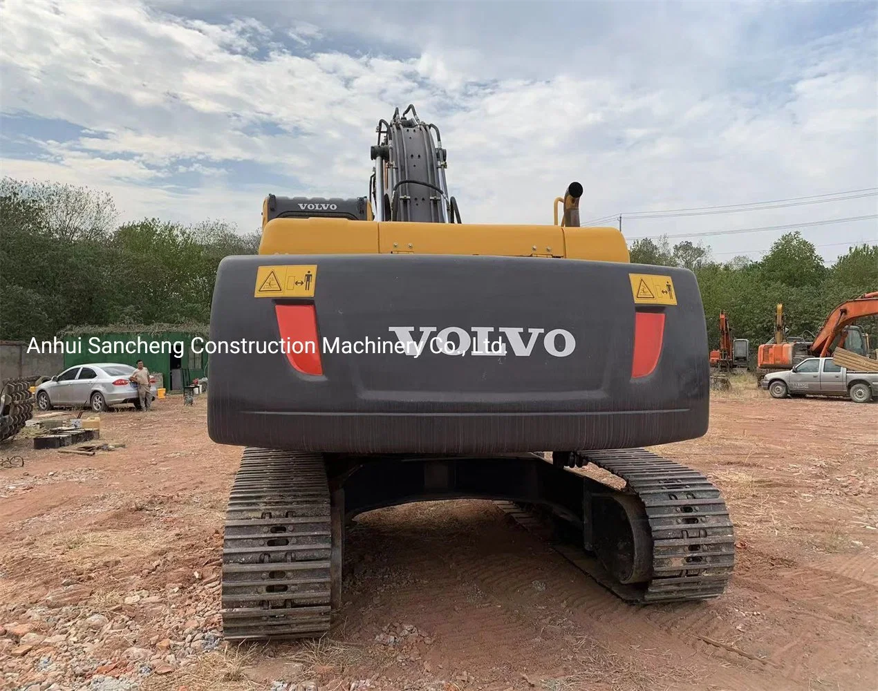 Original 29ton usadas de excavadora grande Volvo ce290blc ce210BLC