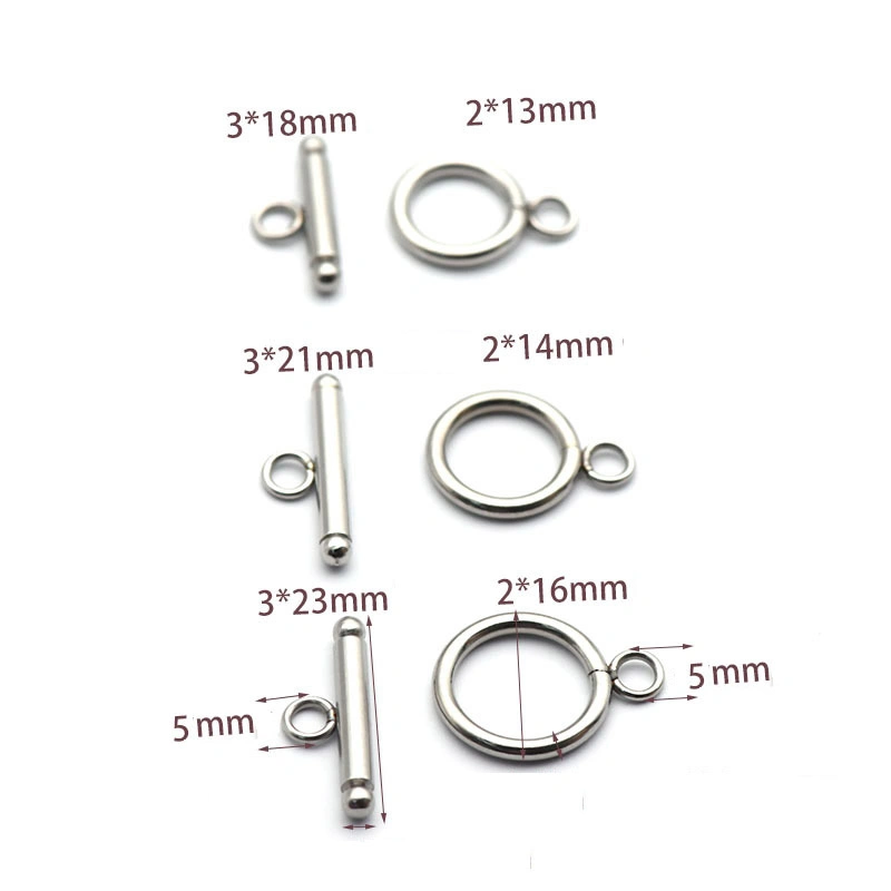 Wholesale/Supplier Polish Stainless Steel Ot Clasps Connector DIY Necklace Bracelet Jewelry Accessories