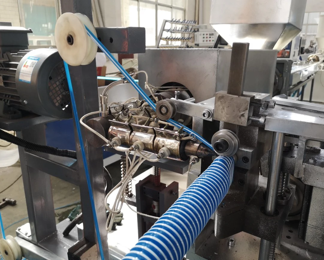 EVA Swimming Pool Hose Extrusion Machine Vacuum Cleaner Hose Plastic Manufacturing Machine