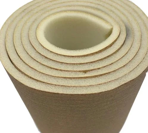 115mm*25m Yellow Sponge Backed Sand Paper Roll for Painting Removal