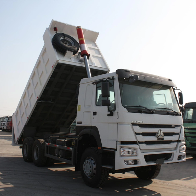 Buen estado 25 toneladas de 10 ruedas 6X4 Sinotruk HOWO 371 HP 375 CV nueva carga para la venta en Zimbabwe