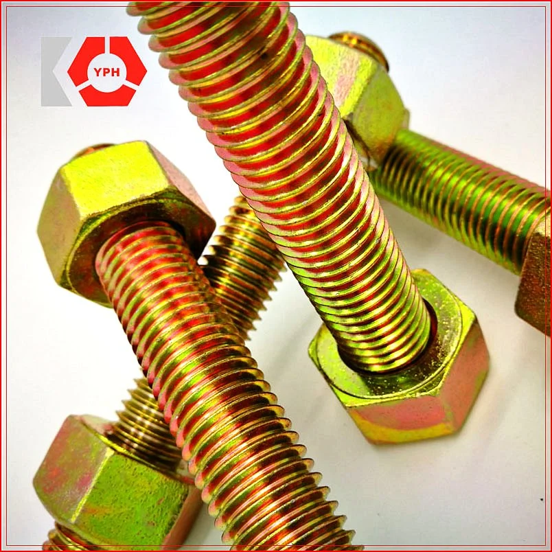 Alloy Steel Stub Bolt with Hex Nuts ASTM A193 Gr. B7/A194 Gr. 2h