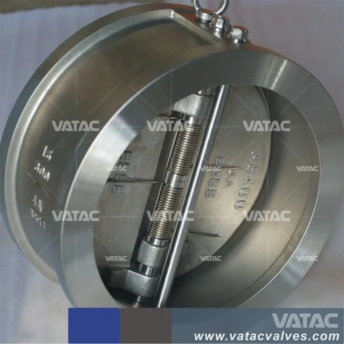 Casting Duplex Steel 4A Wafer Dual Plate Check Valve