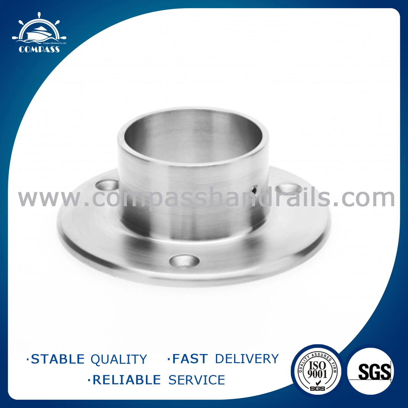 Wholesale/Supplier Inox Stainless Steel Framelss Glass Railing Hardware for Balustrade System