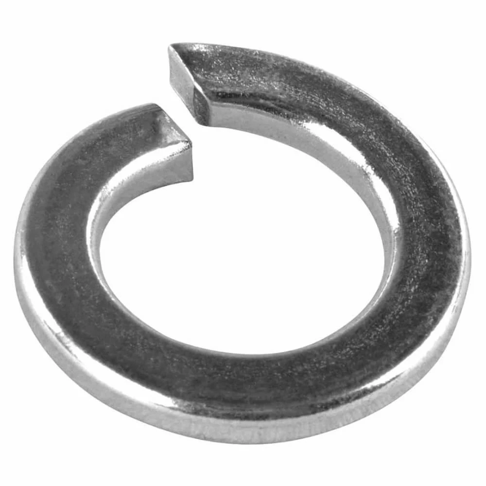 Anilha redonda galvanizada anilha de mola em aço carbono DIN127 preta Anilha de acabamento