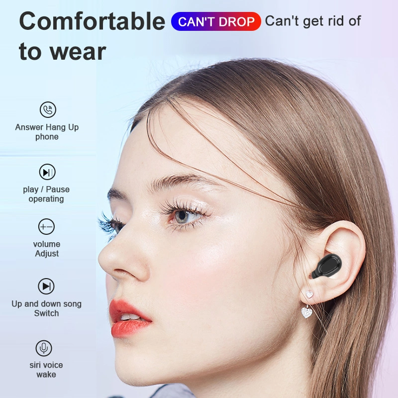 Factory Sale Wireless Earphone L21 PRO Tws True Stereo Wireless Bluetooth Headphones Sports Noise Cancelling Gaming Headset