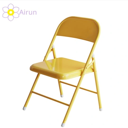 Wholesale/Supplier Outdoor Foldable Chair Party Wedding Event Garden Chairs Colourful Portable Metal Folding Chair