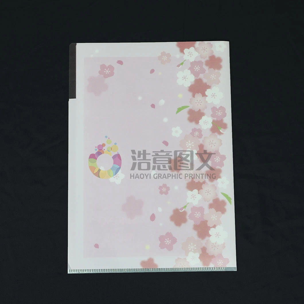 China Wholesale Office Supplies Pink PVC Multilayer File Folder
