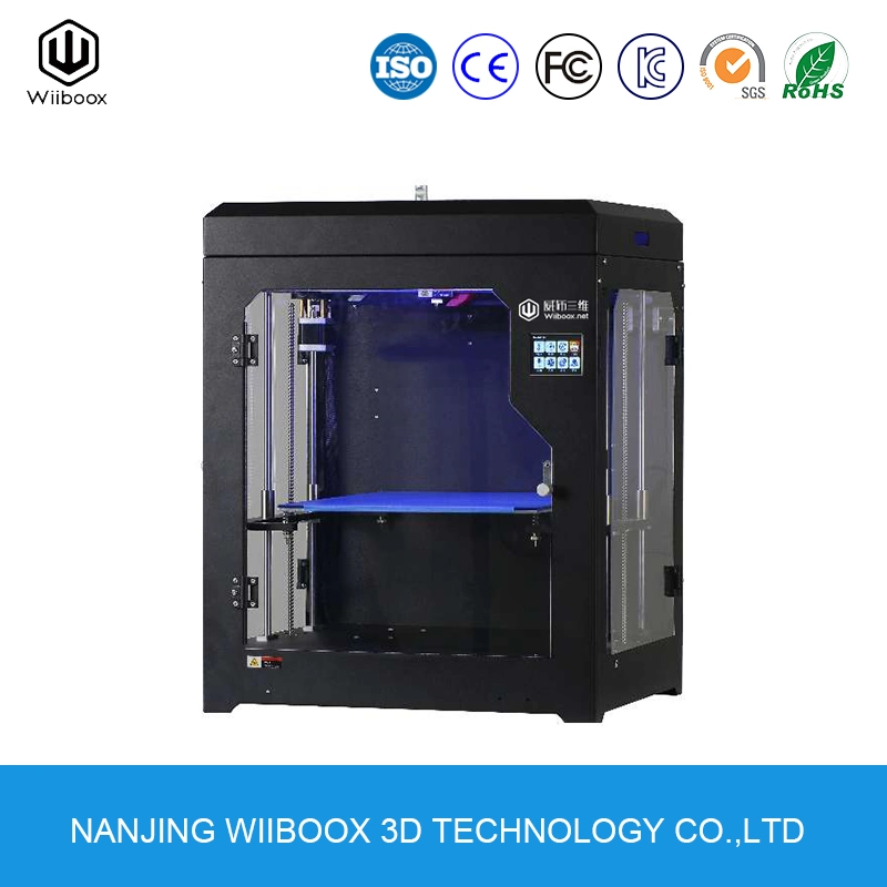 Wiiboox Boquilla doble para la Educación de la máquina de impresión 3D Desktop impresora 3D.