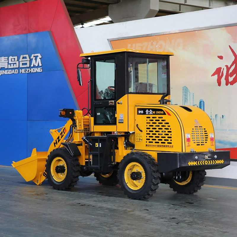 Manufacturer 4&times; 4 Diesel Hydraulic Automatic Mechanical 0.8ton Mini Front-End Loader Wheel Loader