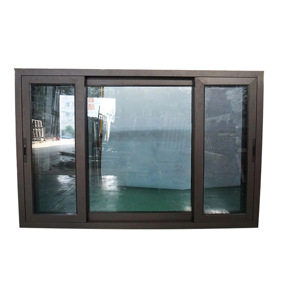 CE As2047 Australia Standard Insulated Glass Invisible Lock Heat Insulation Aluminum Alloy 3 Tracks Sliding Window for House