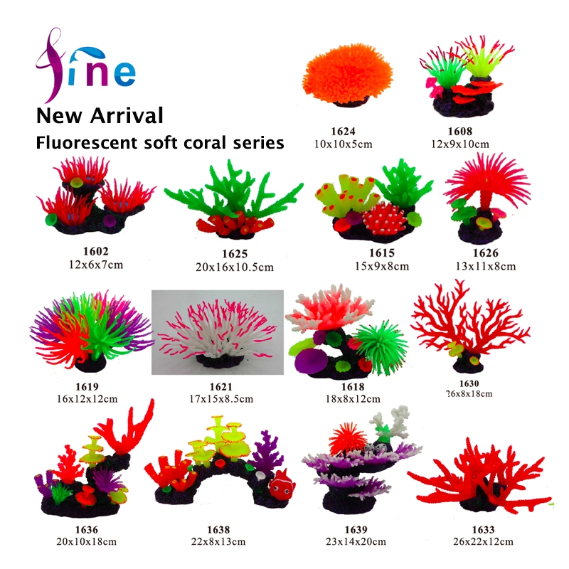 Neue Arrival Soft Coral Serie für Aquarien und Fischtanks