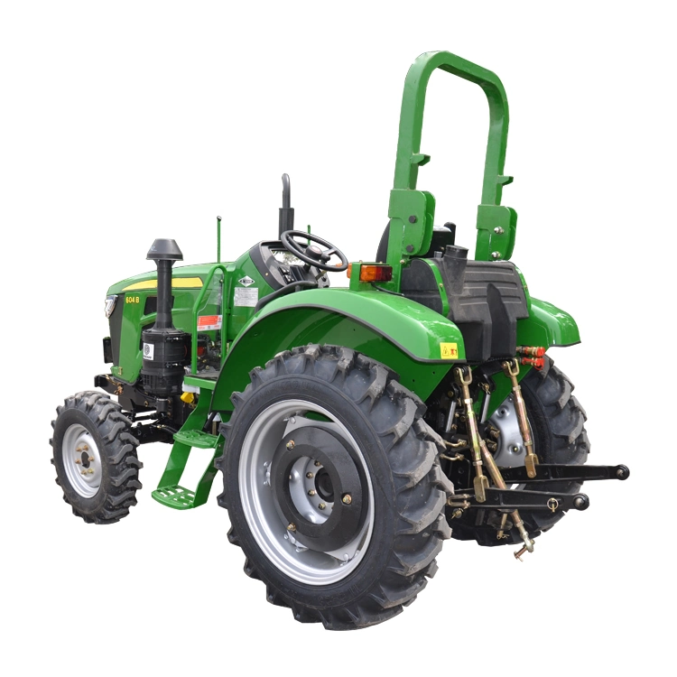 Ce Certificate Manufacturer Top 3 Brand 50HP 55HP 60HP 70HP 80HP 4 Wheel Drive Farm Tractor with Canopy Cabin