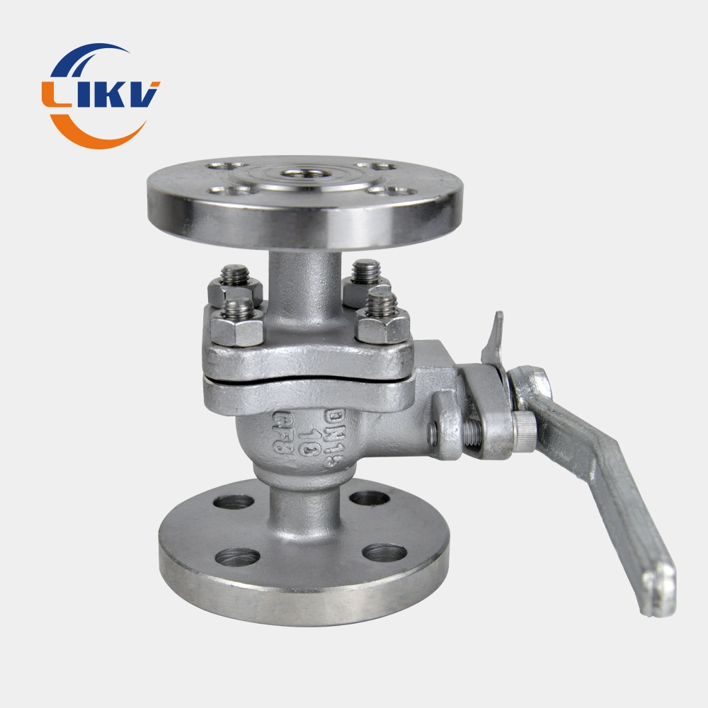 Stainless Steel Ss/CF8m/CF8/Copper Flange Ball Valve Pipe Fitting for 10K Drinking Water