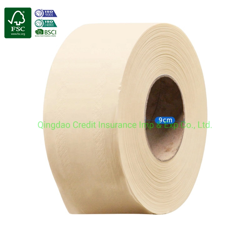 Wc Fsc papel higiênico Rolo jumbo crus de Negócio Papel higiénico Jumbo de bambu