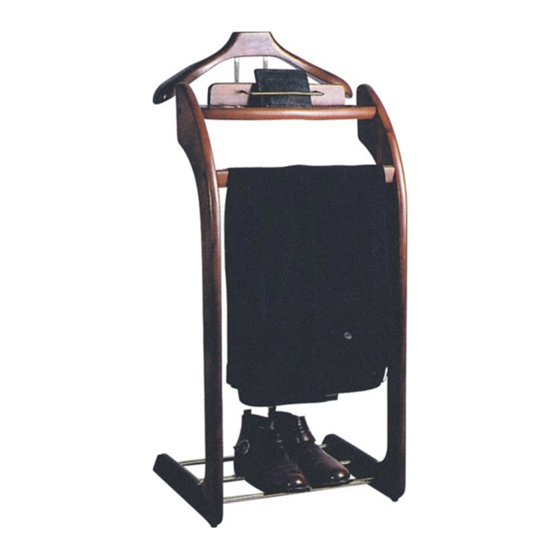 Popular Solid Wood Hotel Valet Stand