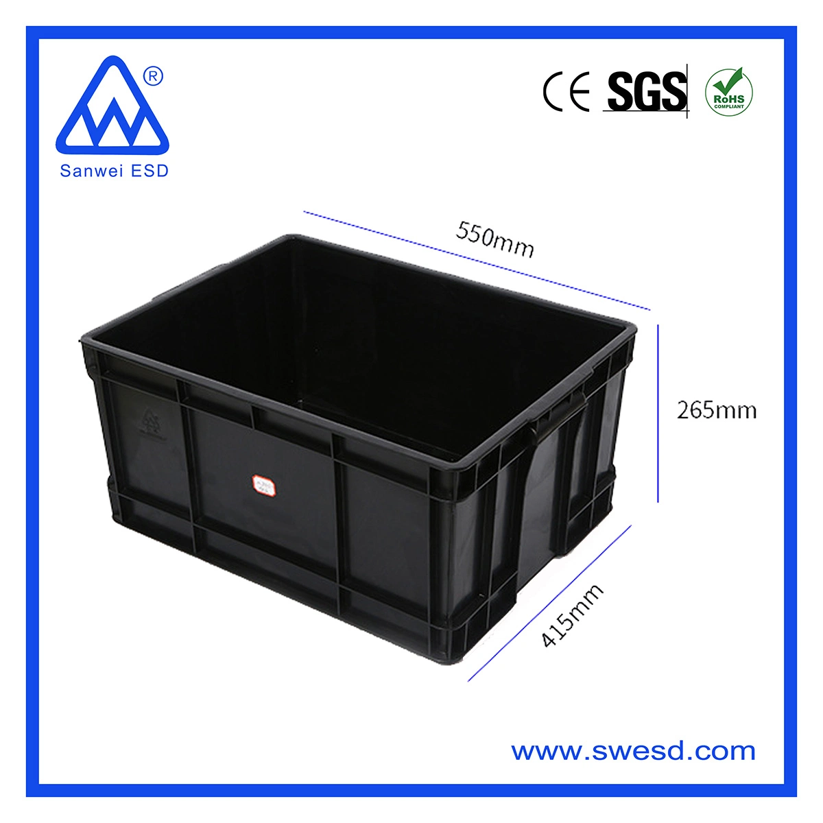 SMT ESD Corrugated Box Different Sizes Available Stock