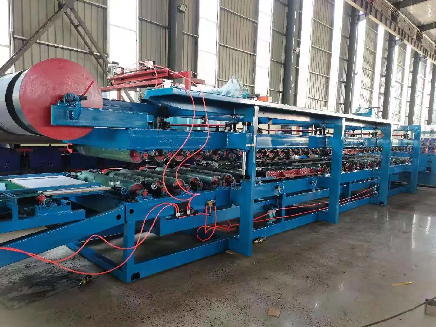 EPS Rockwool Sandwich Panel Roof Sheet Forming Machine Production Line