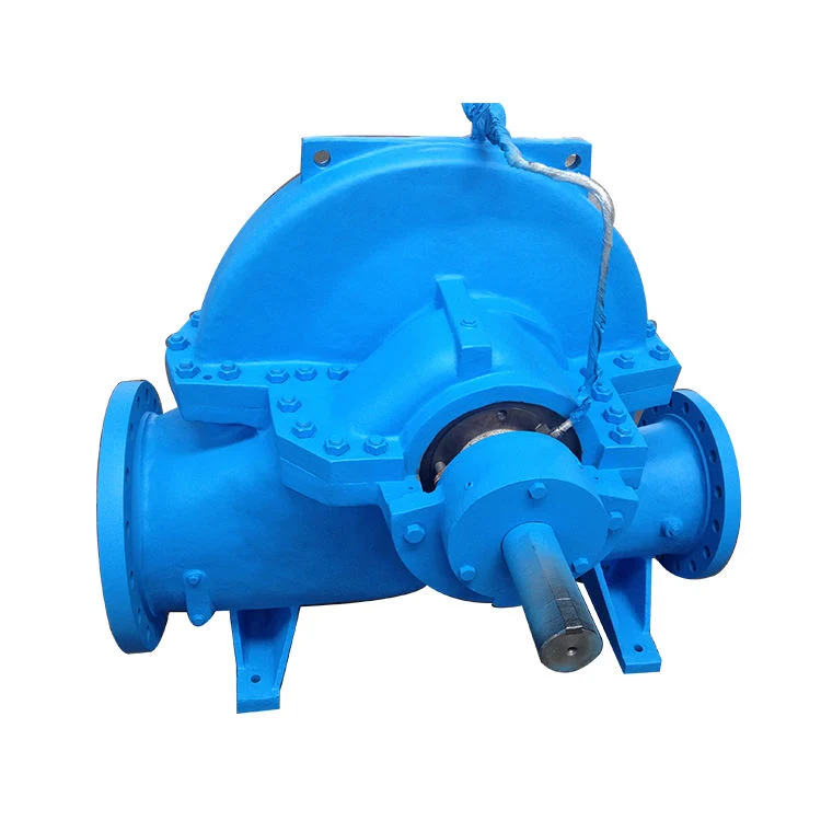 Double Suction Pump High Efficiency Centrifugal Dewatering Single Stage Sea Water Axially Split Case Pump