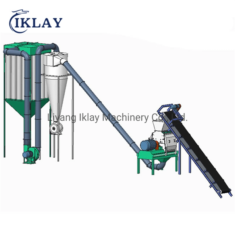 Cattle Sheep Chicken Manure Animal Droppings Organic Fertilizer Grinding Equipment Hammer Mill Supplier