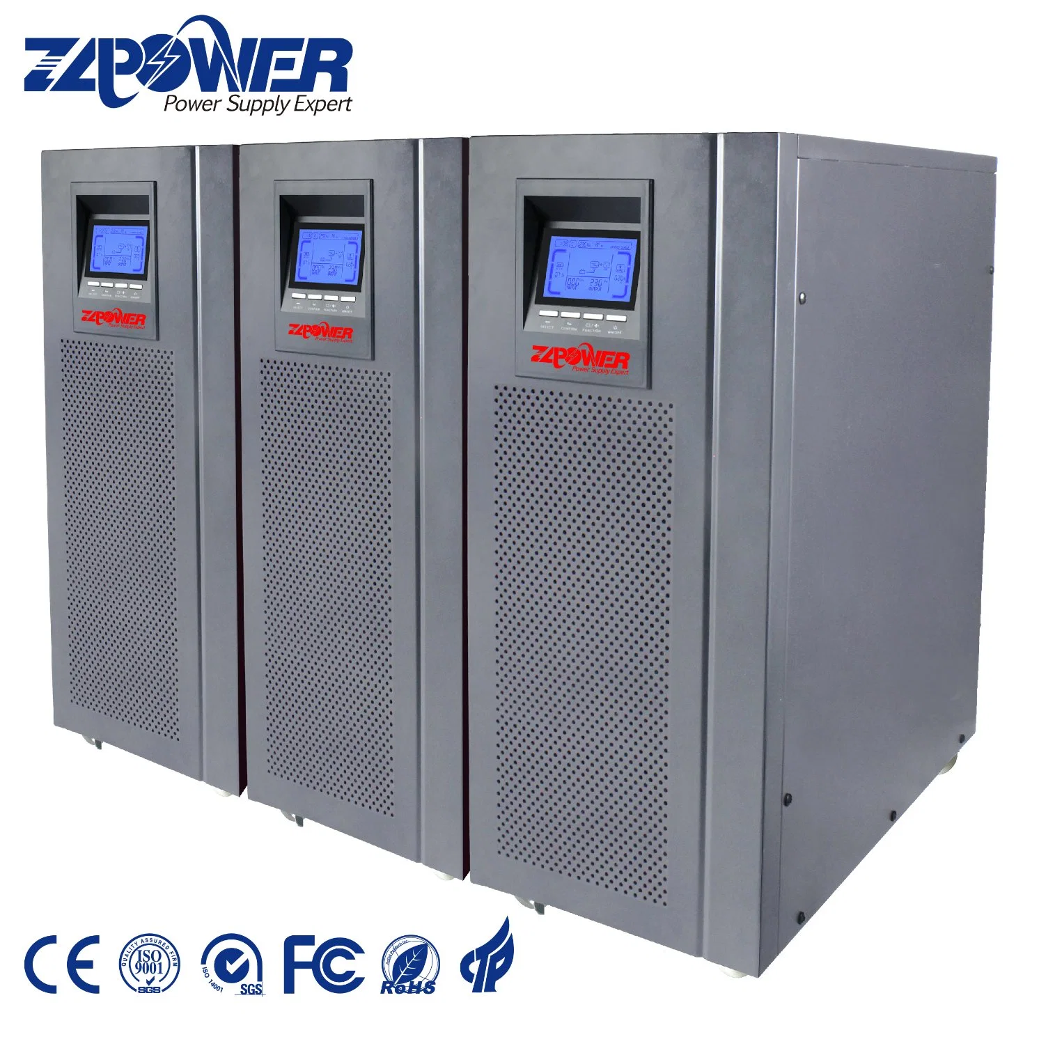 High Frequency Double Conversion 20kVA 3phase Input and 1 Phase Output Online UPS