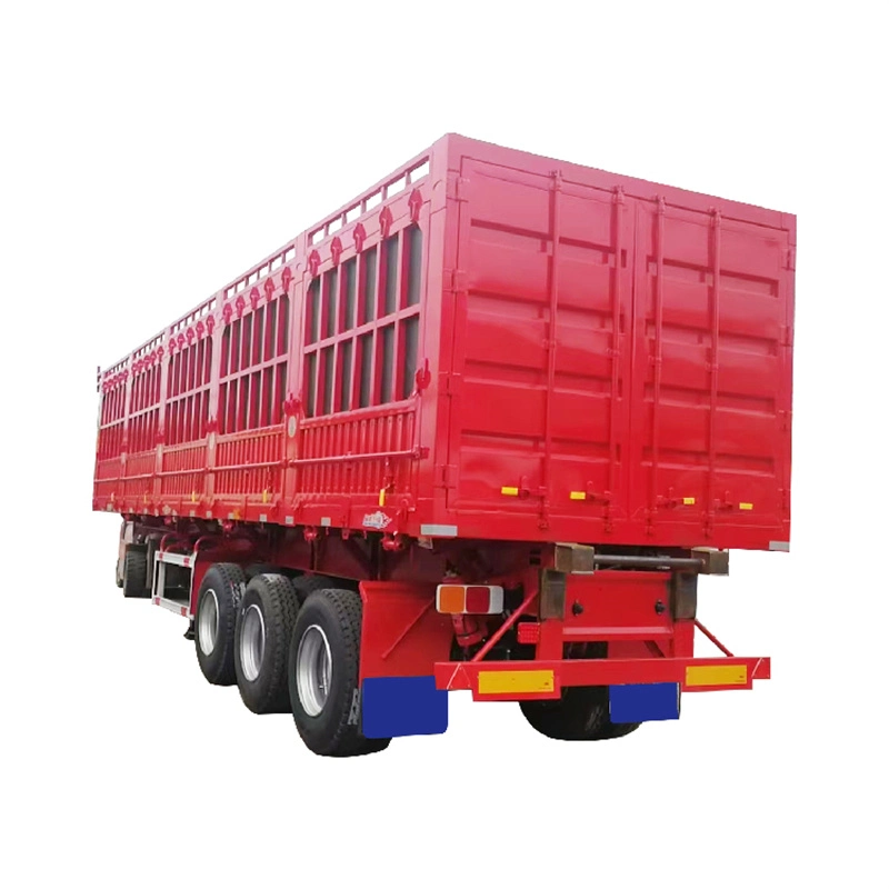Original Factory Direct Sales New Fence Trailer 3 Axis Semi Trailer Fence Freight Transport Semi Trailer Price